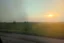 Placeholder: Hazy sunset in Alberta