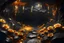 Placeholder: A dark cave completely filled with fluid black-citrine-gold crystals and flowers, 16k, HDR, High Quality, Trending On Artstation, Sharp Focus,Accurate lighting, Intricate Details, Highly Detailed,