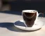 Placeholder: Cappuccino in cup, saucer