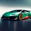 Placeholder: fullbody Drawing of 'Lamborghini Vision GT',intricate detail,andrea bonelli,Kilian Eng,Ohrai,evan lee,three quarters frontal aerial view,toned colors,16k