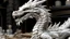 Placeholder: A white dragon like the series Game of Thrones