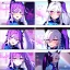 Placeholder: Clear focus, 8k, high quality, detailed, beautiful lighting, fox girl, vibrant colors, white long hair, vibrant purple eyes, chinese clothes, ponytail, nervous