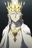 Placeholder: King light White man anime