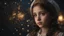 Placeholder: little young Jewish girl, peaceful, gentle, calm, wise, facing camera, traditional Jewish costume, perfect eyes, exquisite composition, night scene, fireflies, moon, stars, beautiful intricate insanely detailed octane render, trending on artstation, 8k artistic photography, photorealistic concept art, soft natural volumetric cinematic perfect light, chiaroscuro, award-winning photograph, masterpiece, raphael, caravaggio, William-Adolphe Bouguereau, alma-tadema