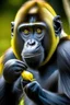 Placeholder: gorilla tag monkey with banana in hand