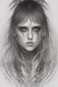 Placeholder: Danish singer MØ face, Art of Shichigoro-shingo,