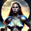 Placeholder: Epic full body picture portrait of busty atletic young beautiful Red Sonja Luis Royo styles