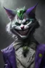 Placeholder: A picture of a cat in the form of a joker, a professional, high JPEG image