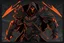 Placeholder: Warrior, solo leveling artstyle, black custom, Reaper them, neon orange details, machete, full body, apocalypse, intricate details, highly detailed, high details, detailed portrait, masterpiece,ultra detailed,best quality