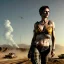 Placeholder: Ultra realistic mad max image, party, people background. Danger sweet woman, waist up view. Steampunk style, epic, yellow smoke fog, hottest, highly detailed, concept art, unreal engine 5, god rays, ray tracing, RTX, lumen lighting, ultra detail, volumetric lighting, 3d, finely drawn, high definition, high resolution.