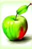 Placeholder: apple, drawing