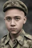 Placeholder: facial portrait - Band of Brothers, Captain Charlie Brown, WWII camouflage battle dress uniform, Professional quality full color photography by Ansel Adams - 4k UHD, Ultra-realistic, Hyper realistic, Photorealistic, Realistic, absolute Reality