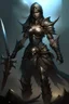 Placeholder: female phantom warrior