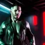 Placeholder: Actor, tom hardy, blade runner style, rain, fog, neon ambient, gradient color, clean skin, circuits, latex coat, cyber punk, neon, tubes, portrait, studio photo, unreal engine 5, smooth color, 16 bit, god lights, ray tracing, RTX, lumen lighting, ultra deatail, volumetric lighting, 3d, finely drawn, hd.