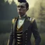 Placeholder: Full body, 3d render, asa butterfield, 1800's men style, 1800's men hair style, 1800's men clothes style, hyper realistic, octane render, unreal engine 5, 8k, palace background, uhd