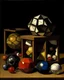 Placeholder: cubes, spheres and polyhedrons by Breughel