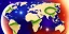 Placeholder: earth with heart shaped continents