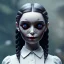 Placeholder: wednesday addams, hyper detail, octane render, unreal engine 5, 8k resolation