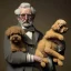 Placeholder: Portrait of an aristocratic old man holding a toy poodle in his arms, in Alexandre cabanel style, 8k, HD, cinematography, photorealistic, Cinematic, Color Grading, Ultra-Wide Angle, Depth of Field, hyper-detailed, beautifully color-coded, insane details, intricate details, beautifully color graded, Cinematic, Color Grading, Editorial Photography, Depth of Field, DOF, Tilt Blur, White Balance, 32k, Super-Resolution, Megapixel, ProPhoto RGB, VR, Halfrear Lighting, Backlight, Nat