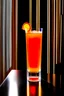 Placeholder: opaque cocktail in high ball glass in light bar setting