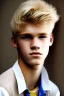 Placeholder: Blond haired 16 year old pretty boy