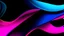 Placeholder: Pink blue black vibrant neon colors background, grain texture wide banner size