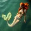 Placeholder: A naturist mermaid