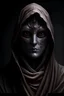 Placeholder: Blue mask with owl eyes