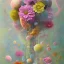 Placeholder: Flower, monde, sihloueth, pastel colors, abstract art, garden