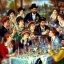 Placeholder: "The Brunch Club" by Renoir.