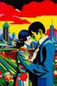 Placeholder: love in the style of Hiroshi Nagai