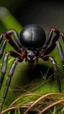 Placeholder: Black widow spider