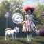 Placeholder: Ultra realistic circus scene. Sweet big hair monster. Child’s playing, smile, happy, color bubbles, smooth color, waist up view, Wes Anderson style, dark ambient, highly detailed, concept art, unreal engine 5, god rays, ray tracing, RTX, lumen lighting, ultra detail, volumetric lighting, 3d, finely drawn, high definition, high resolution.