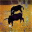 Placeholder: goats floating in outer space fall colors GUSTAV KLIMT