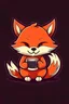 Placeholder: Coffeeshop Logo of a cute fox holding coffee