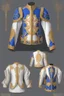 Placeholder: Royal jacket design on two different sides