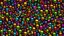 Placeholder: a field of 1000s of cartoonish, anatomically correct, skulls, vivid RANDOM BRIGHT neon colors, dark comedy, well lit, high detail, photorealistic, horrorcore, fun, scary, none featured, each a different color or hue,