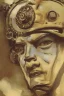 Placeholder: steampunk , portrait of 🗿, painted bye John Singer Sargent, painterly, highly detailed, close up