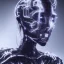 Placeholder: cyberborg, head, women, portrai, tron