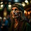 Placeholder: portrait of hippie wood elf in dark royal ancient concert hall , photo-realistic, shot on Hasselblad h6d-400c, zeiss prime lens, bokeh like f/0.8, tilt-shift lens 8k, high detail, smooth render, down-light, unreal engine, downlight