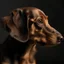 Placeholder: Dachshund from side