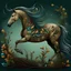 Placeholder: A majestic horse of Gaea that shows elements of nature and Earth