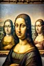 Placeholder: Mona Lisa with Virtual reality glasses, Shot with Canon EOS R5, 50mm lens, depth of field, shutter speed 1/1000, f/2.8, white balance, 6000k. High resolution, realistic detail, HDR effect, film grain, 4K –ar 16:10 –s 700 –q