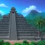 Placeholder: futuristic mayan temple