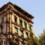 Placeholder: Depiction on the building and statues, highly detailed depiction, overgrown, building, old, 3d,