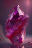 Placeholder: transparent gemstone Methuselah, in violet, red fire chrome casino, high detail, 8k, cinematic, depth of field, art