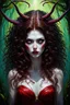 Placeholder: Lilith is the personification of our wild truth; surreal optical art