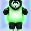 Placeholder: A full body male humanoid/furry panda with mint fur color that can use ice rainbow superpowers