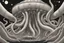 Placeholder: View from a spaceship into a natural event horizon in space with many enormous strange tentacled creatures, with huge mouths, flying around in the black