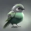 Placeholder: A cute Grey and green bird, avatar